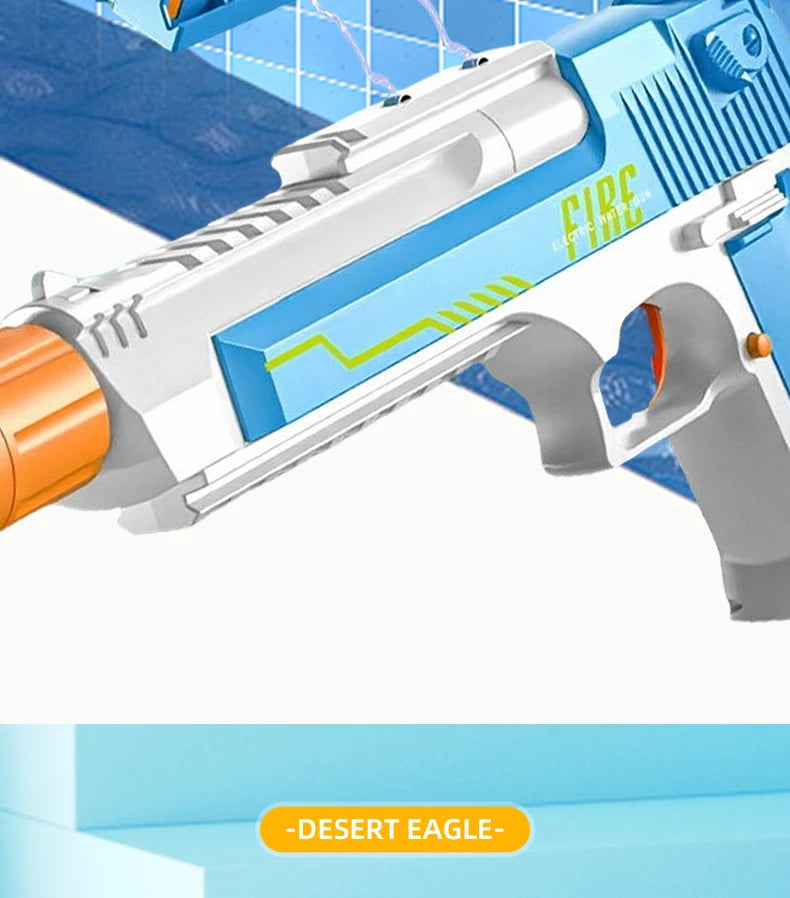 Desert Eagle Squirt Toy for You Water Gun Electric Powerful Watergun Pistols Children Toys Automatic Pistol Guns Adult Games