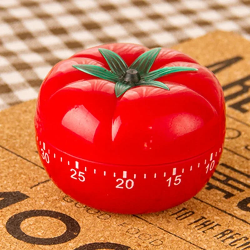 Kitchen Timer Durable 1-60 Minute Tomato Shape Countdown Timer Reminder Alarm Clock Kitchen Novelty Accessories Cooking Gadgets