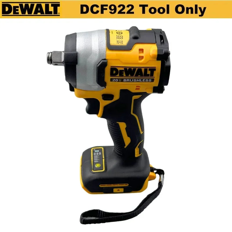 DEWALT DCF922 Compact Impact Wrench 20V Cordless Brushless 1/2" Impact Wrench Kit With Lithium Battery Professional Power Tools