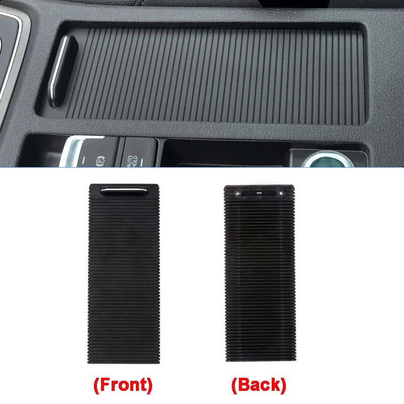 For Volkswagen Golf 7 2014-2020 Car Center Armrest Box Water Cup Holder Pull Out Shade Curtain Sliding Cover