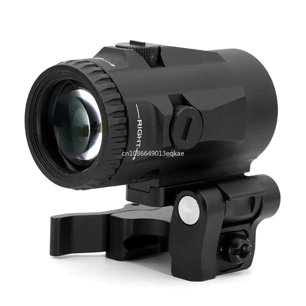 Tactical Holographic Gen II Red Dot Sight V3XM VMX-3T 3X Magnifier for Milsim Airsoft Dynamic Close Quarters Combat Full Marking