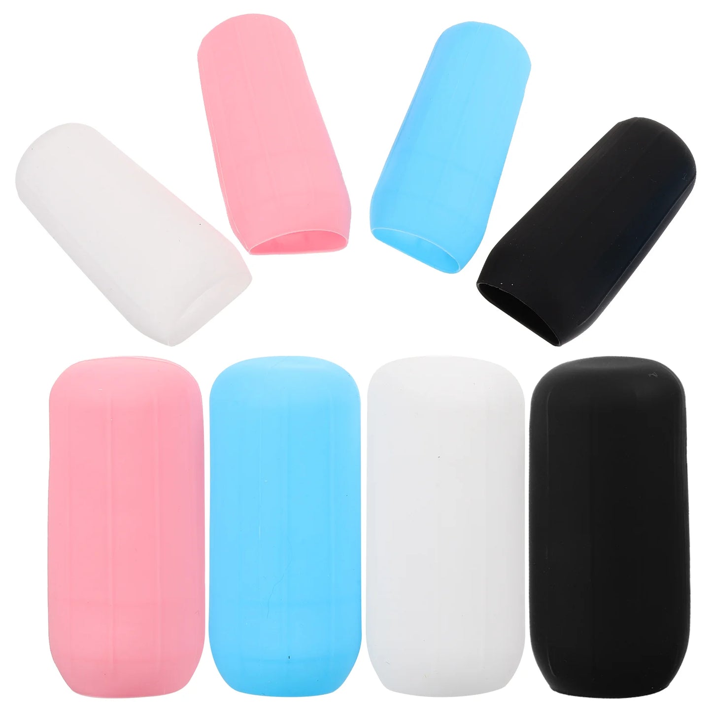 8 Pcs Elastic Sleeves For Leak Proofing Travel Silicone Leak-proof Sleeve Travel Shampoo Bottle Elastic Bottles Covers