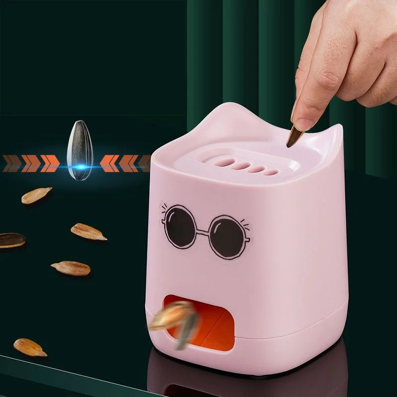 Sunflower Peeler Electric Cute Melon Seeds Peeler Shelling Kitchen Tools Children's Peeling Melon Seeds Machine Gifts