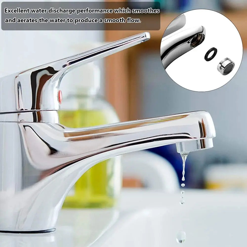 18/20/22/24/28mm Male Famale Tap Aerator Water Saving Filter Nozzle Faucet Accessories Bathroom Kitchen Home Improvement