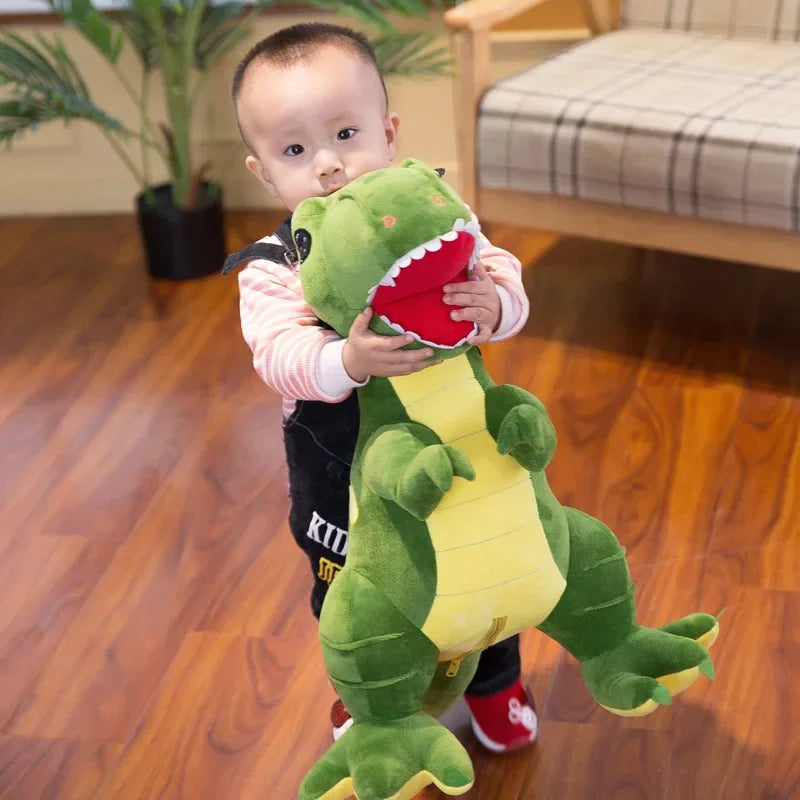 Big Size Dinosaur Plush Pillow Toy Cartoon Spinosaurus Dino Dolls Stuffed Soft Animal Toys Creative Xmas Gift for Baby Kids