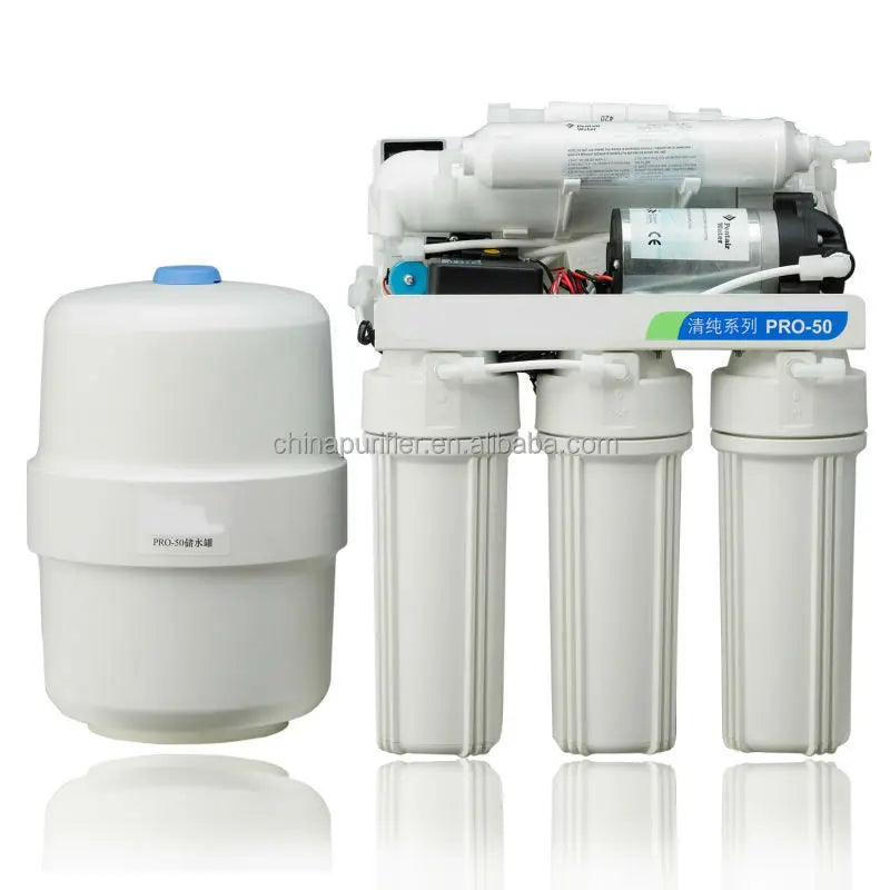 2022 New 400/600GPD Home Office Direct Drinking Water Purifier Ro System Stainless Steel Reverse Osmosis Water Filter System