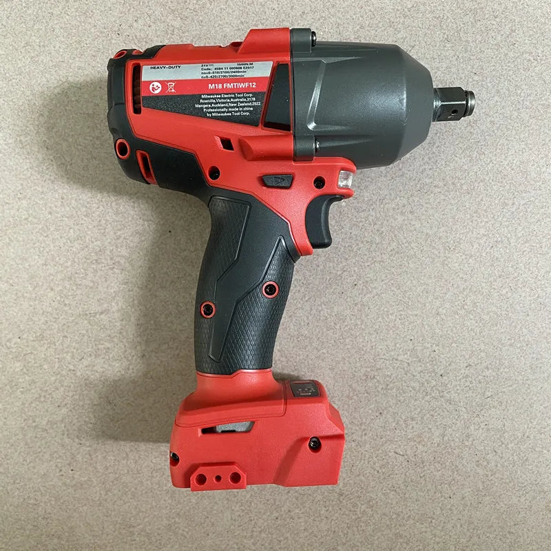 Fit For Milwaukee 18V Battery 1300NM Large Torque Cordless Wrench Brushless Electric Impact Wrench Repair Power Tools Car Truck