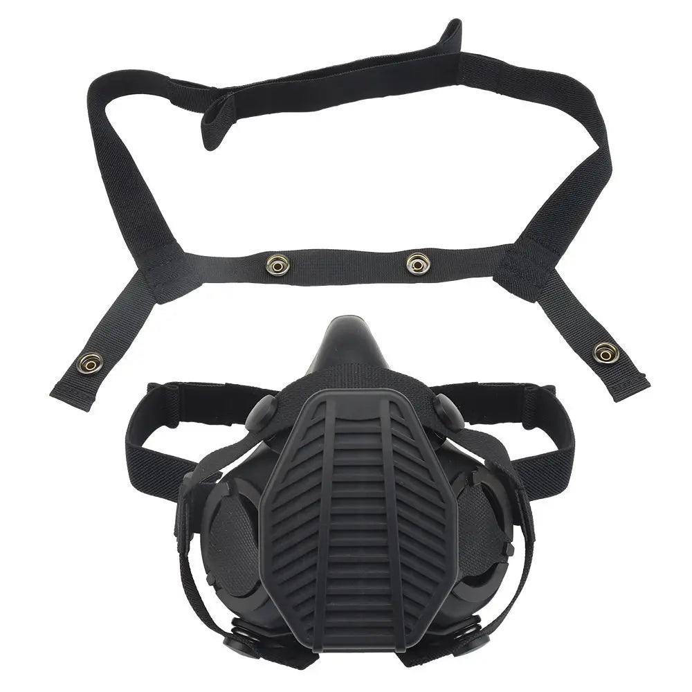 Protective Tactical Respirator Protective Mask HEPA Filtration Half Face Gas Mask SOTR Special Operations Half Mask