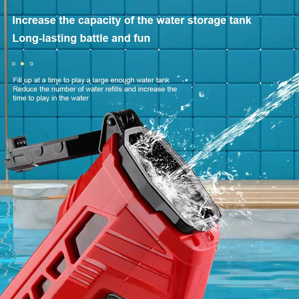 Children Summer Outdoor Beach Battle Game Water Gun Toys Large Capacity Water Gun Parent-child Interaction Fight Essential Toys