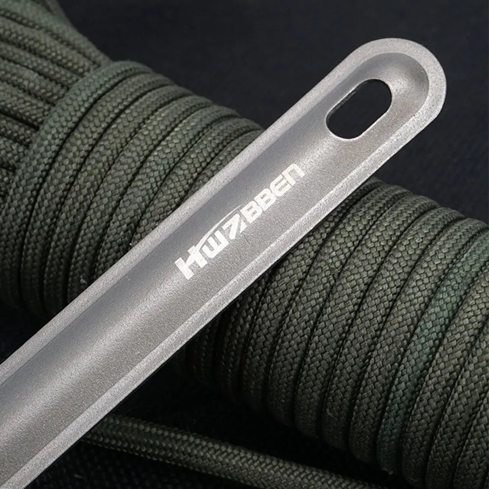 Titanium Tableware Outdoor Camping Portable Picnic Titanium Spoon Cookware Titanium Alloy Fork Ultralight Pure Titanium Spork