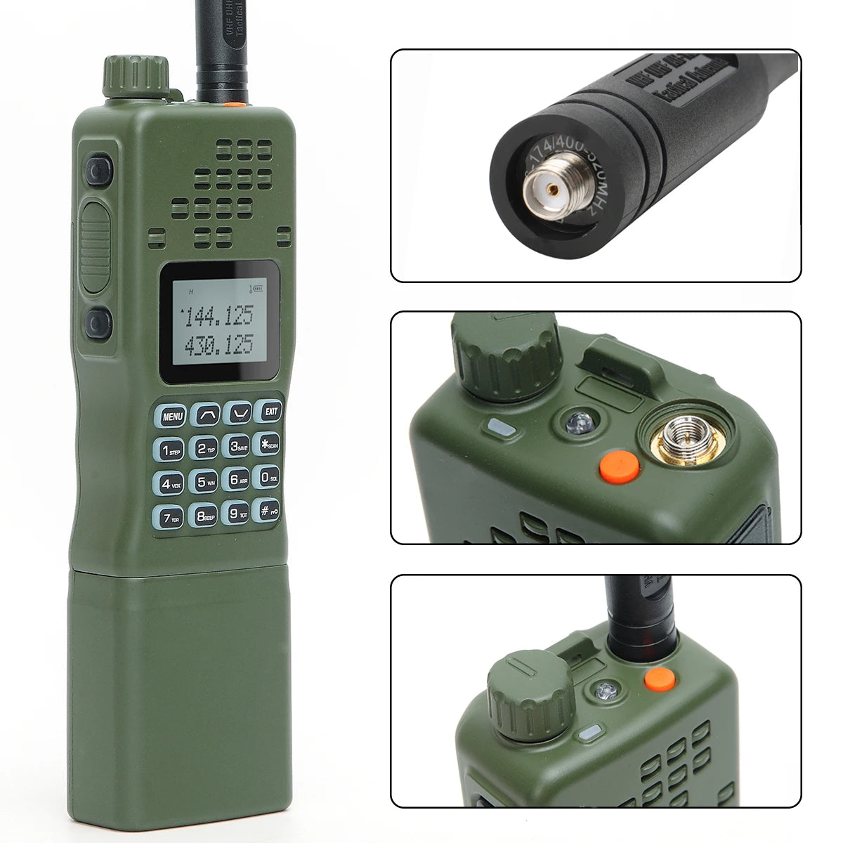 Baofeng AR 152 High Power CS Tactical Game Walkie Talkie Long Range Upgraded UV 5R Portable Two Way Radio for Ourdoor Activities