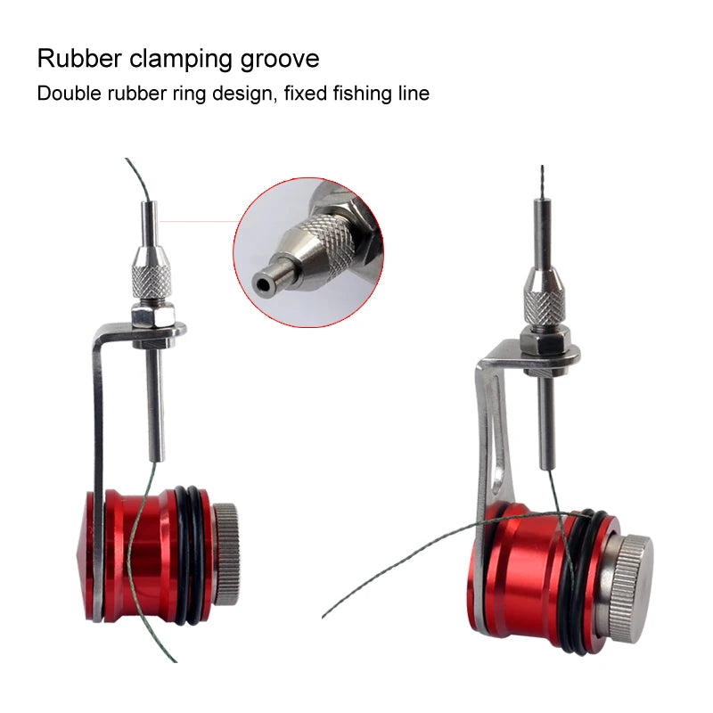 New Fishing Line Knotter GT/PR Bobbin Knotter Line Winder Machine Assist Fishing Tackle Gear Knotter Accessories for Fishing