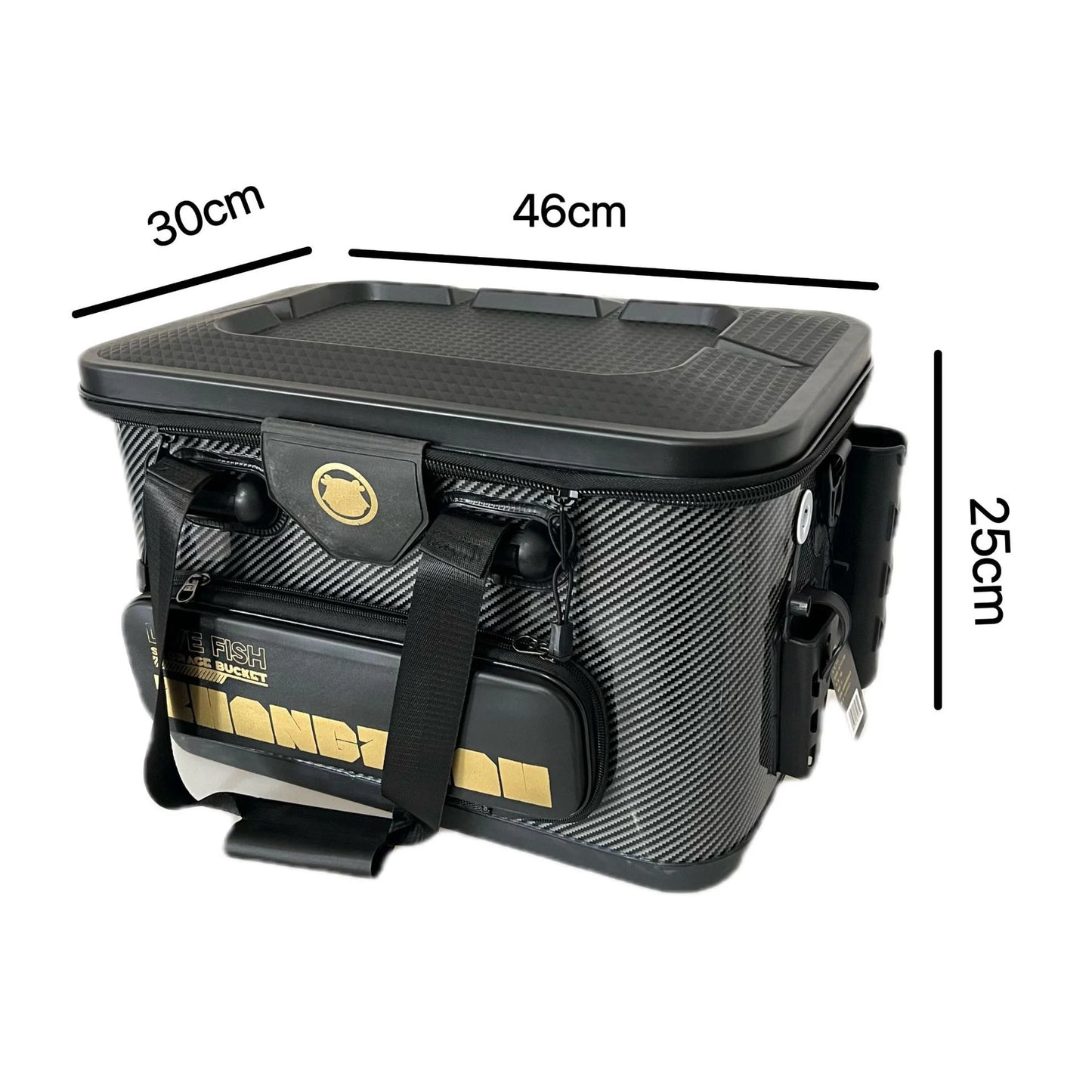 Fishing Barrel Live Fish Box EVA Multifunctional Fishing Hook Stop Beads Box Large Capacity Portable Thickened Fishing Bucket