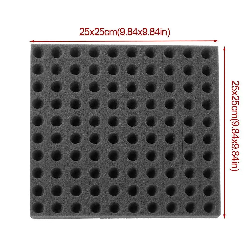 100pcs Slot Foam Hole Sponge Hydroponic Seedling Cultivation Vegetable Hollow Cross Soilless Sponge Block Garden Accessories