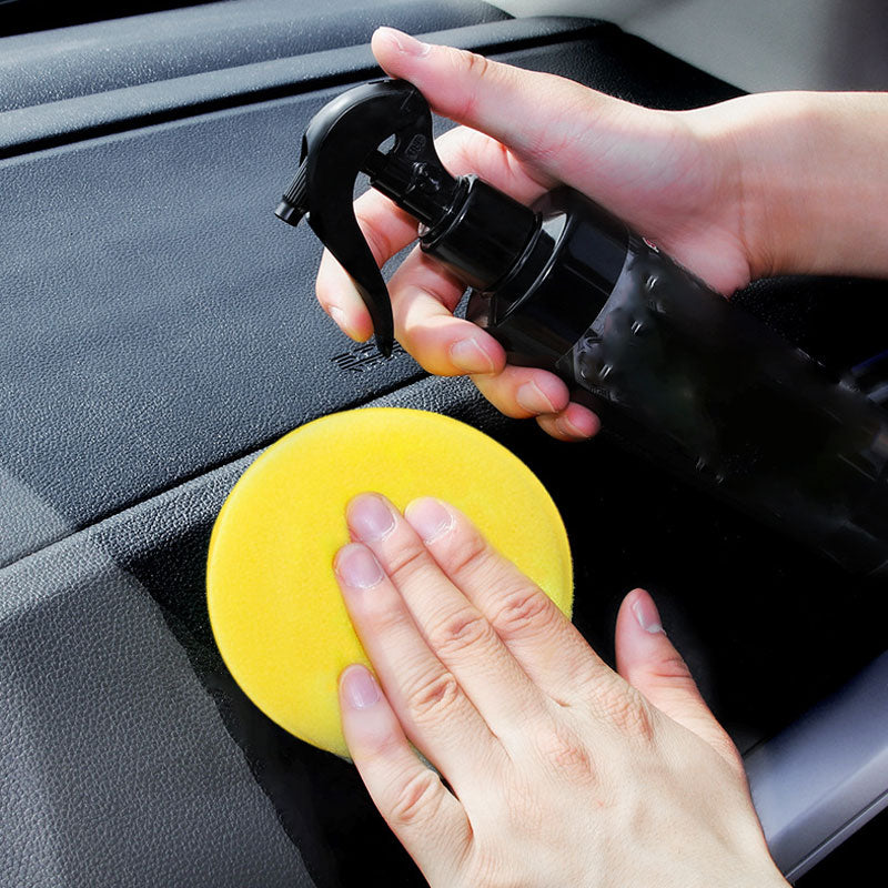 5-50Pcs Car Round Polishing Pad Waxing Sponge Yellow Car Foam Sponge Wax Applicator Car Detailing Tool Auto Cleaning Accessories