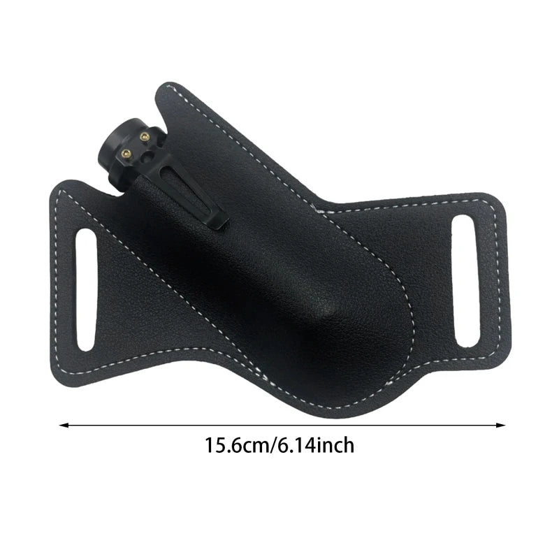 Folding Knife Case Holder Vintage Genuine Leather Knife Sheath Belt Loop Outdoor Hunting edc Knives Holster