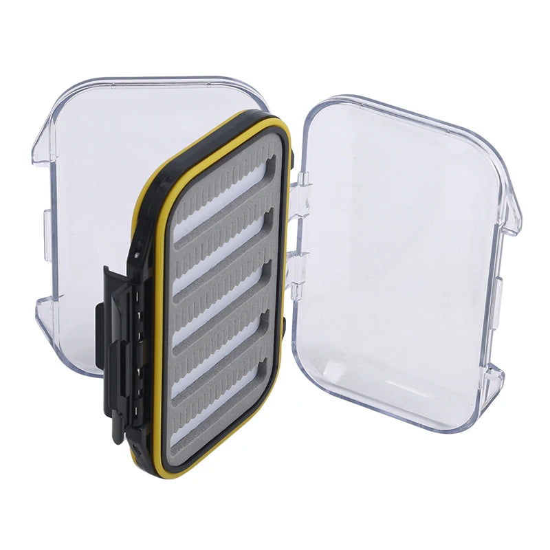 2024 Waterproof Fishing Accessories Box Case Fishing Fly Lures Box Spoon Hooks Baits Case Portable Convenient Storage Box