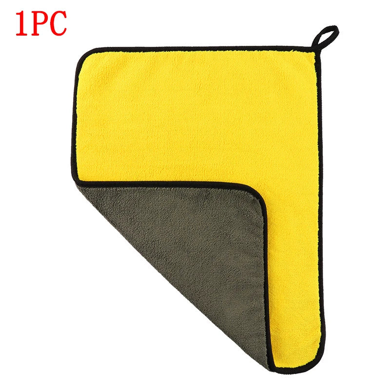 Car Wash Towel Microfiber Towel Care Cloth Car Detailing Washing Cloth Cars Microfiber Washing Cloth Auto Cleaning Accessories