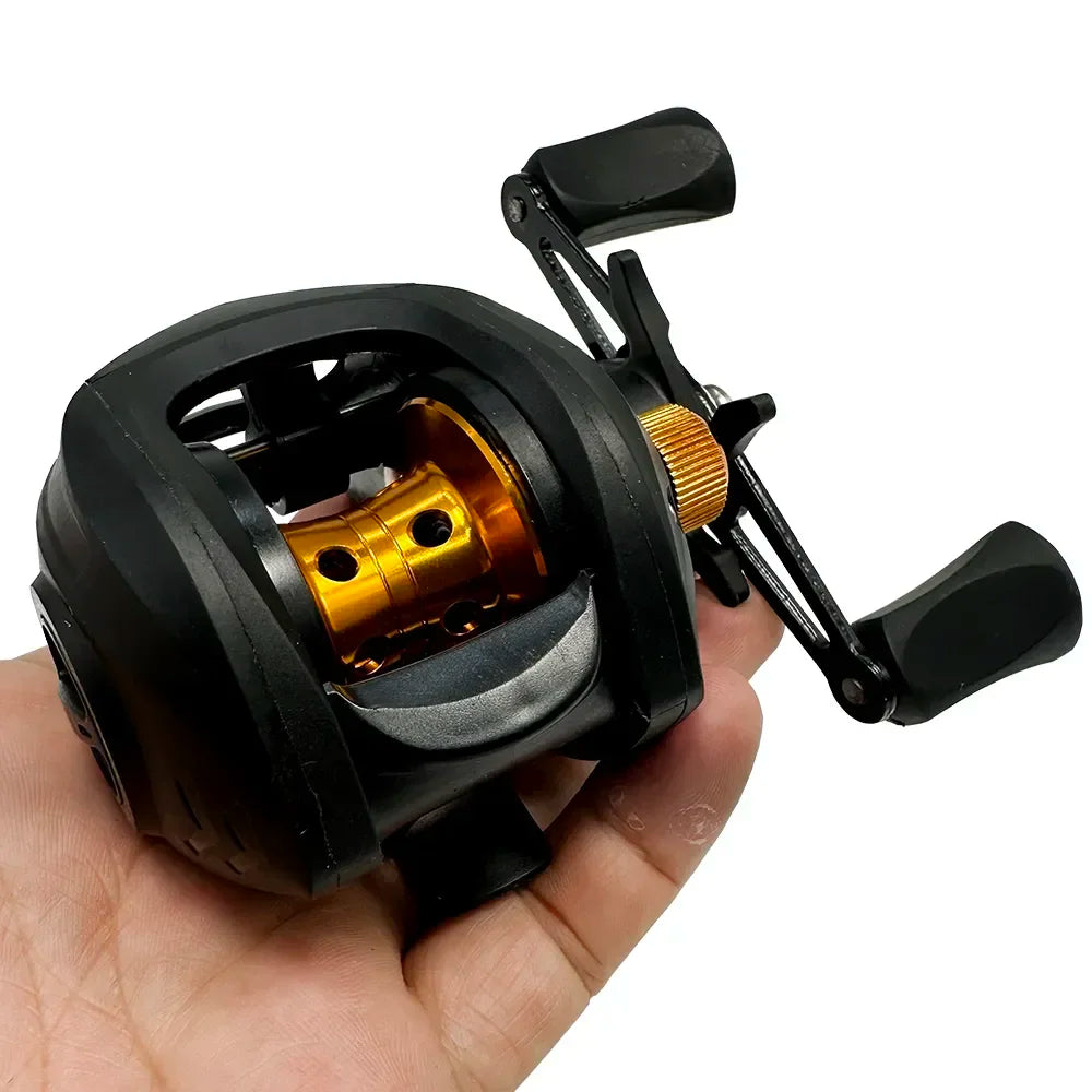 Fishing Rod Combo 1.5-2.4M Lure Fishing Rod and 7.2:1 High Speed Gear RatioMax 8kg Baitcasting Reel Fishing Tackle Pesca