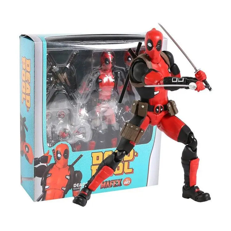 New Marvel X-Men Deadpool joints movable figures creative personality model ornaments children's toys holiday gifts wholesale