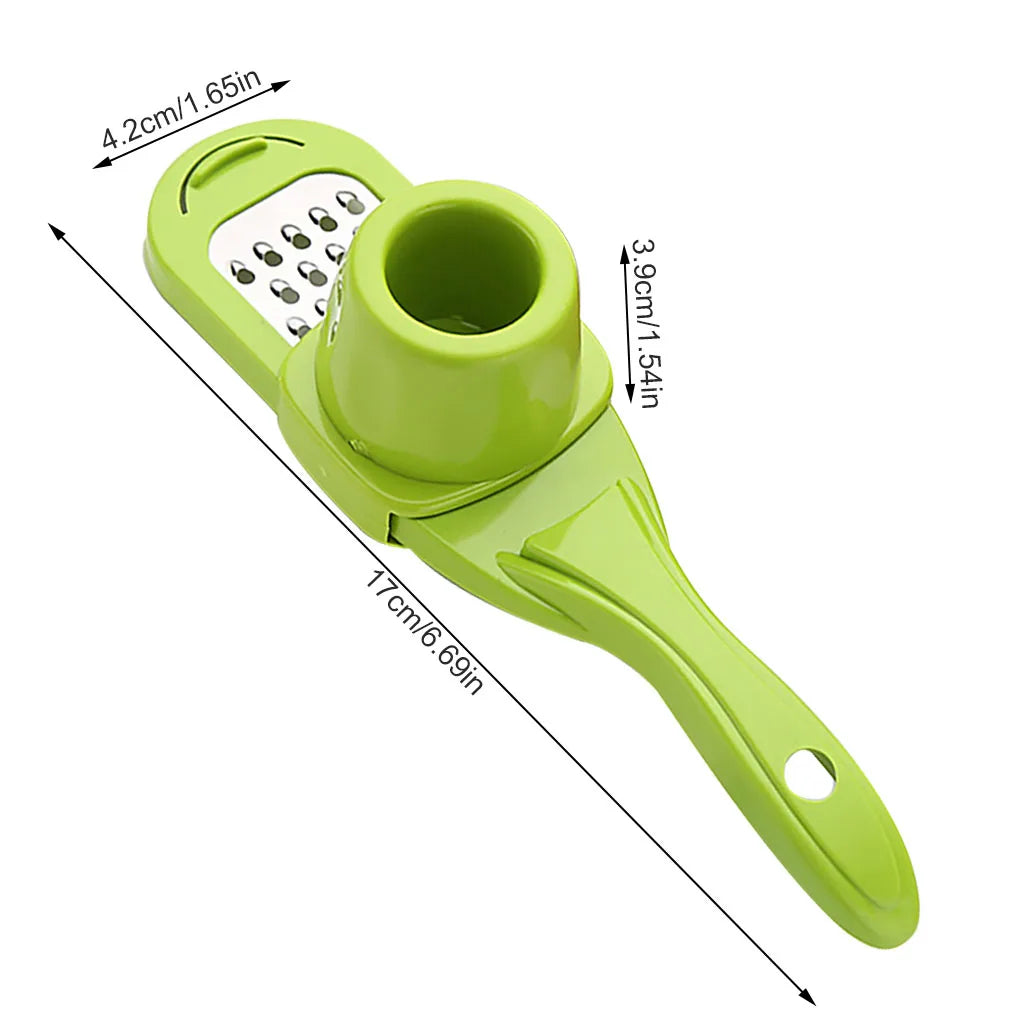 1PCS Garlic Crusher Press Multi-Functional Manual Ginger Garlic Grinding Grater Cutter Garlic Peeler Kitchen Tools