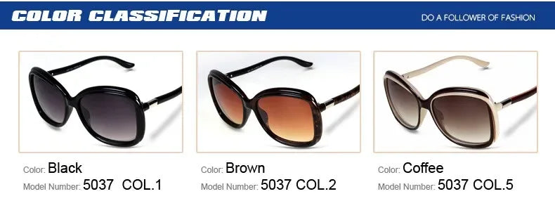 2024 New Style Women Sunglasses Fashion Trend Oculos Outdoor Sport Sun Glasses UV400 Protection Female Eyewear 5037