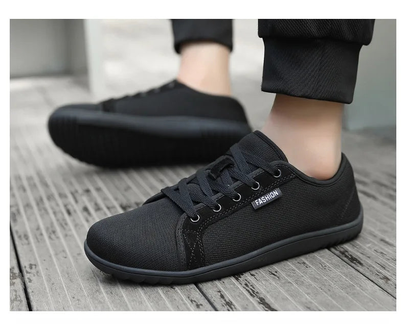 Sneakers for Men Wide Barefoot Sneaker 2024 Fashion Flats Soft Zero Drop Sole Wider Toe Light Weight Outdoor Sport Shoes 39-46