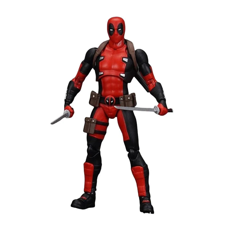 New Marvel X-Men Deadpool joints movable figures creative personality model ornaments children's toys holiday gifts wholesale