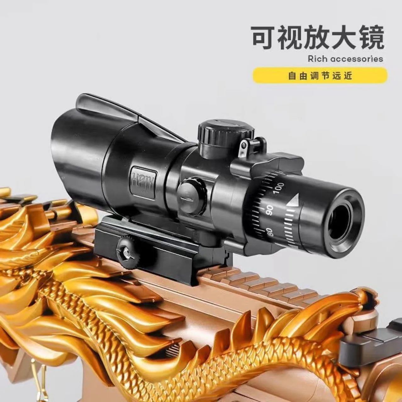 Children's Toy Gun Soft Play  Five -claw Gold Dragon M416 Sniper Rifle Boy Gift Nerf Toy Gun  Arma Gel Shooting  Simulation