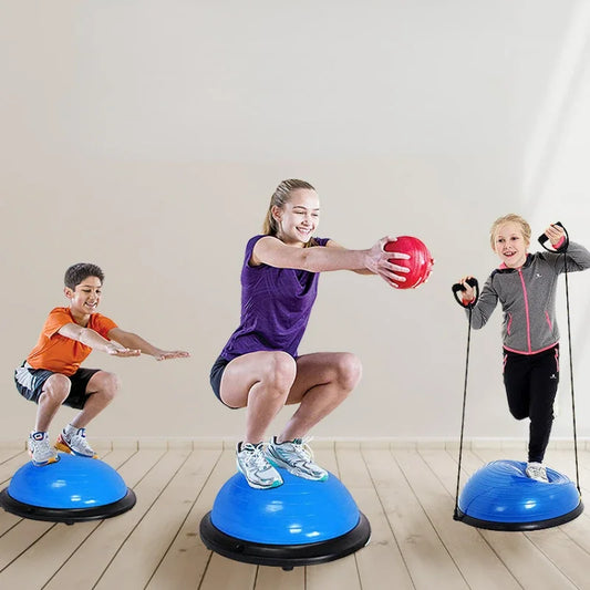 Kids Sensory Training Equipment – Wave Speed Balls and Half Circle Balance Ball, Physical Fitness Tools for Early Education.