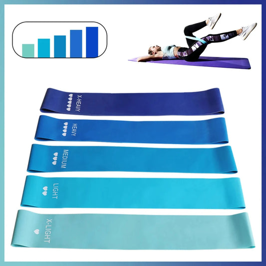 Stretching Exercises Resistance Band Training Fitness Gel Bands Stretch Bands  Booty Fit Simplify Resistance Loop Equipment