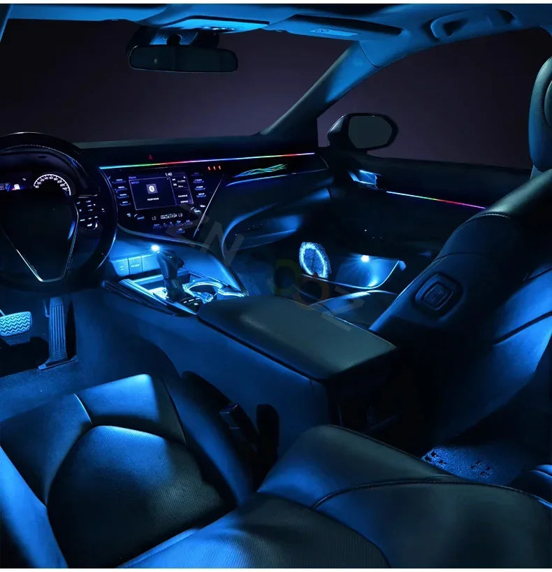 RGB 22in1 Car Interior Acrylic Car Ambient Lights For BMW E46 E90 E39 E60 E36 E30 E70 E91 E92 E93 Car  Accessories