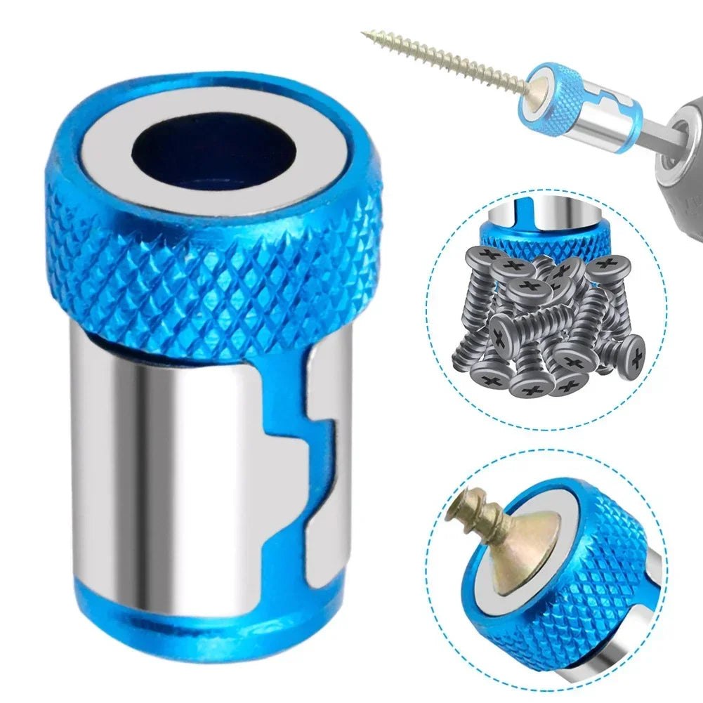 Electric Drill Magnetic Bit Ring Metal Screwdriver Head Steel Sleeve Electric Screwdriver Bit Power Tools Parts Accessories