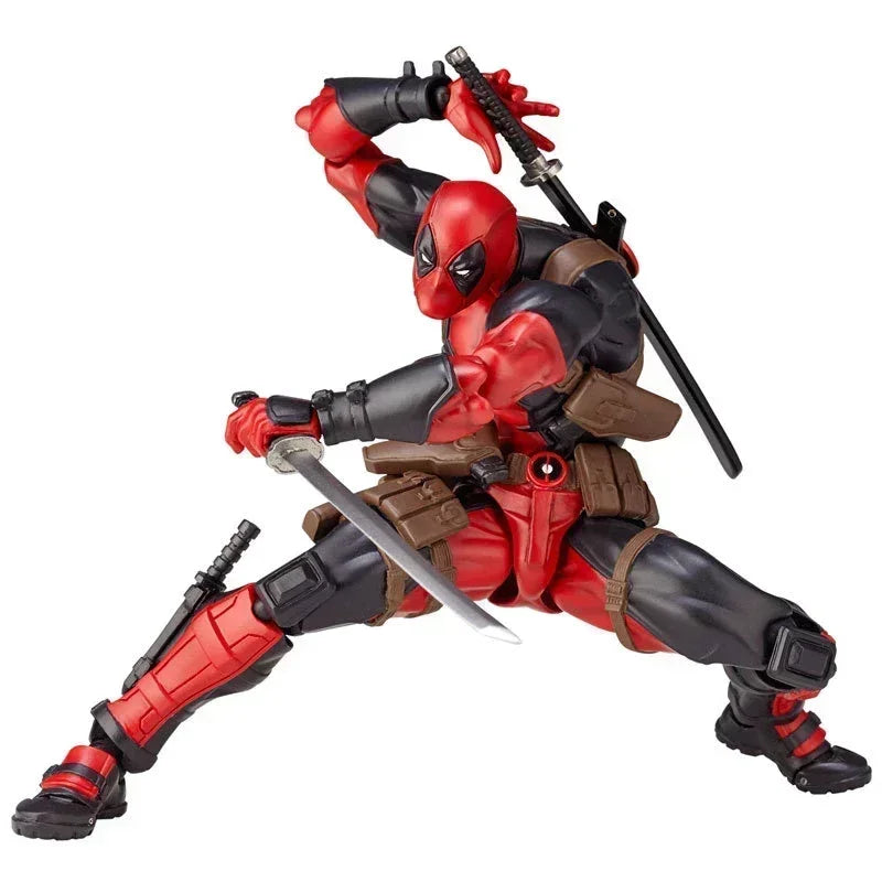 Disney Marvel 15cm X-MAN DeadPool Super Hero Articulate Joints Moveable Action Figure Model Toys