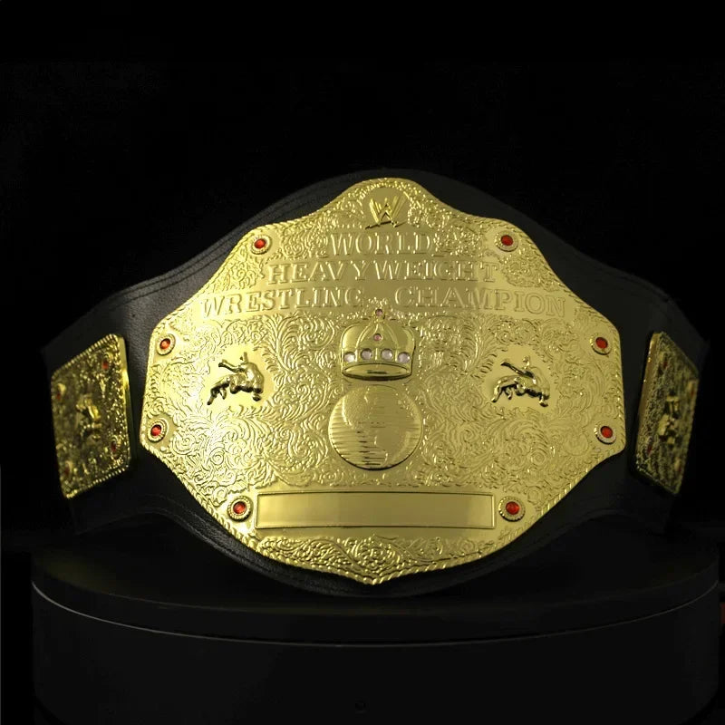 Golden Belt 1:1 Figure Model Props Character Party Wrestling Wwe Championship Belt Heavyweight Boxing Champion Decorative Gift