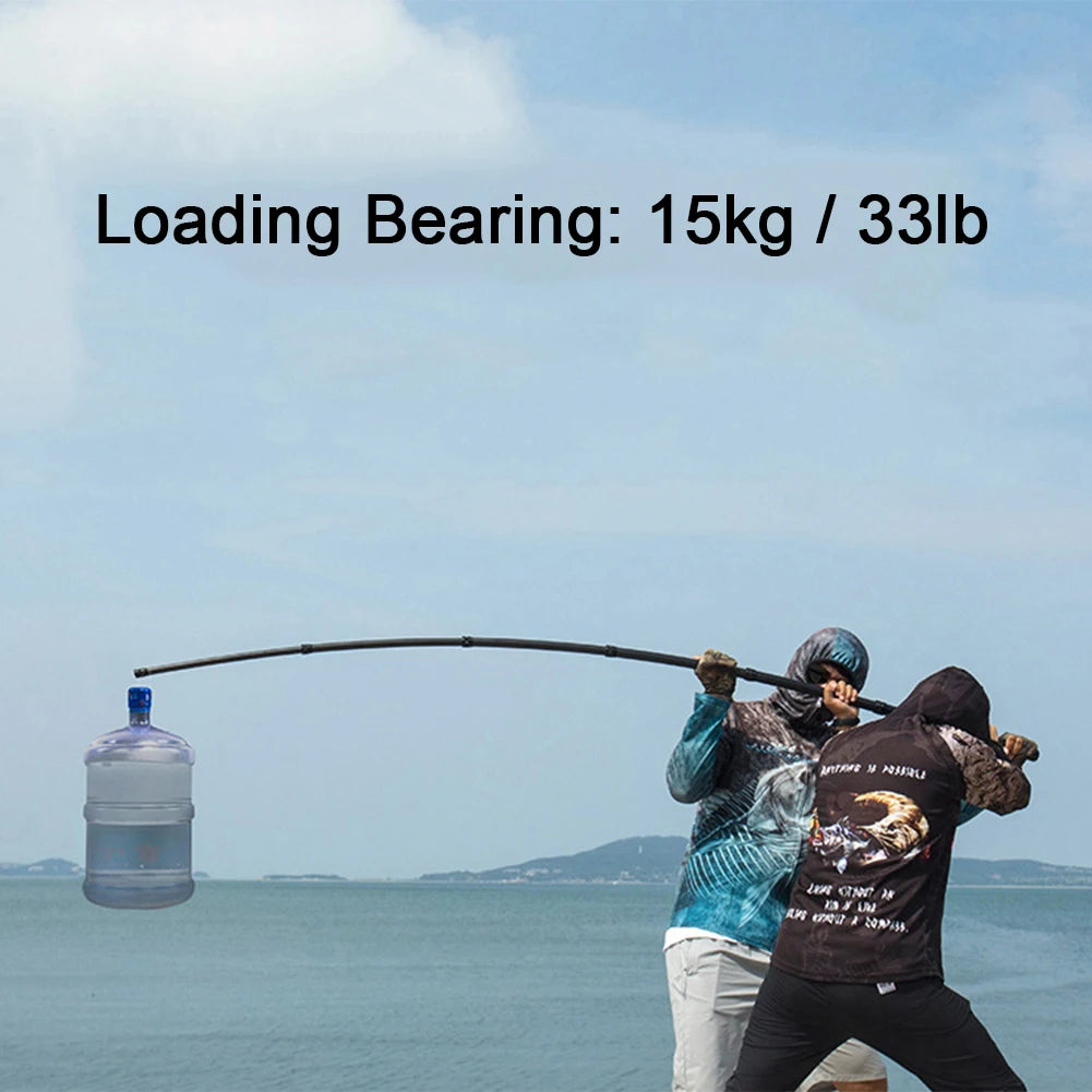 Carbon Fiber Telescoping Fishing Landing Net Rod Fish Handle Collapsible Pole Gear Fishing Accessory Hotselling