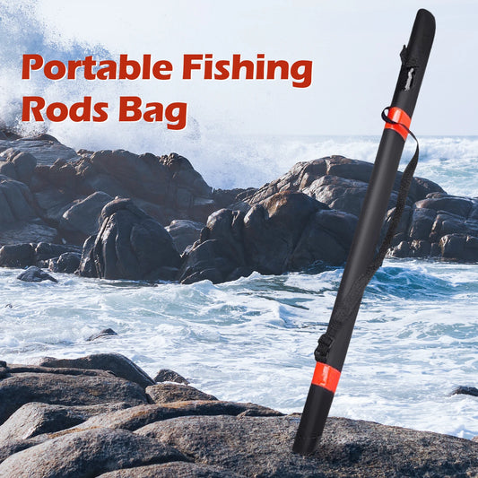 Portable Fishing Bag Protective Cover Case Rod Reel Bag Fishing Pole Gear Tackle Tool Accessories Carrier Bag Organizer