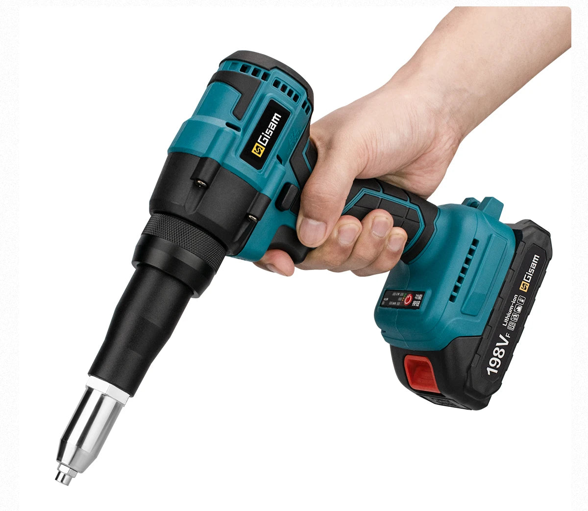 20000N 720W Brushless Electric Rivet Gun 2.4~4.8mm Cordless Rivet Nut Gun Drill Insert Power Tools For Makita 18V Battery 리벳건