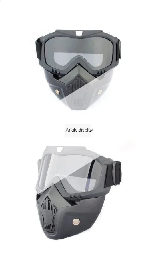 Tactical Face Goggles Mask Kids Water Soft EVA Ball Paintball Air CS Go Toys Guns Shooting Games For Nerf Elite Pistol War