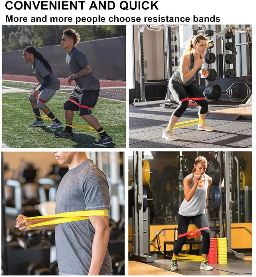 Sport Rubber Band for Fitness Equipment Resistance Bands Elastic Band for Pulling Up Gym Exercise Training Portable Body Sports