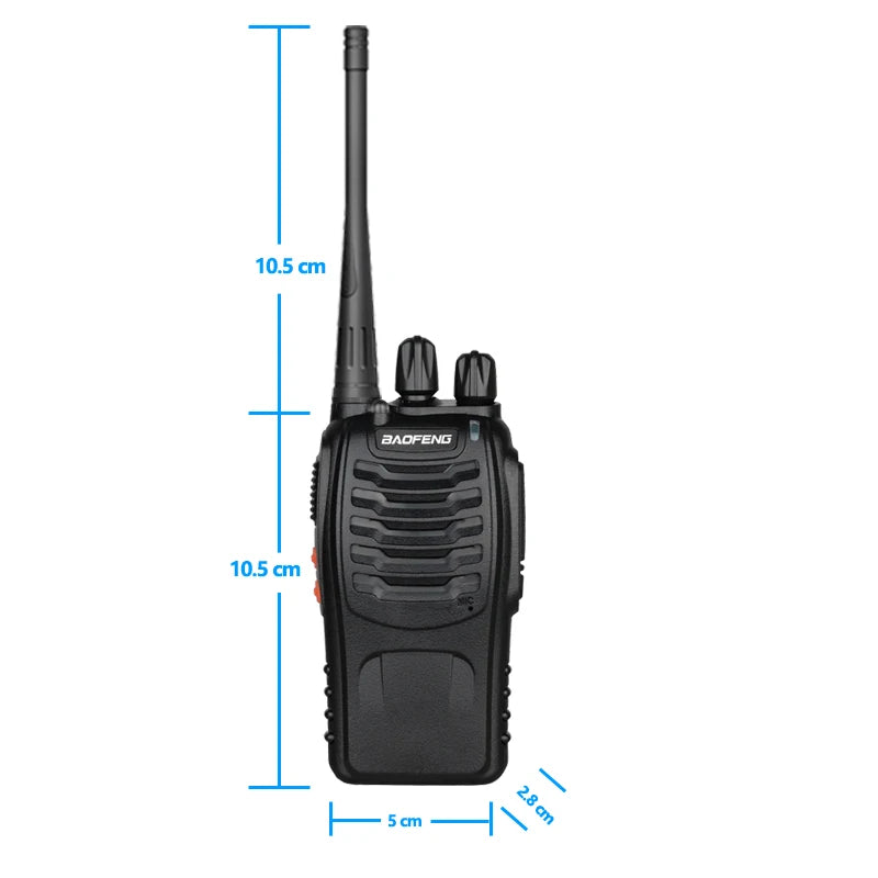 Baofeng BF-888S Walkie Talkie 888s UHF 5W 400-470MHz BF888s BF 888S 666S H777 Long Range Two Way Radio For Hunting Hotel