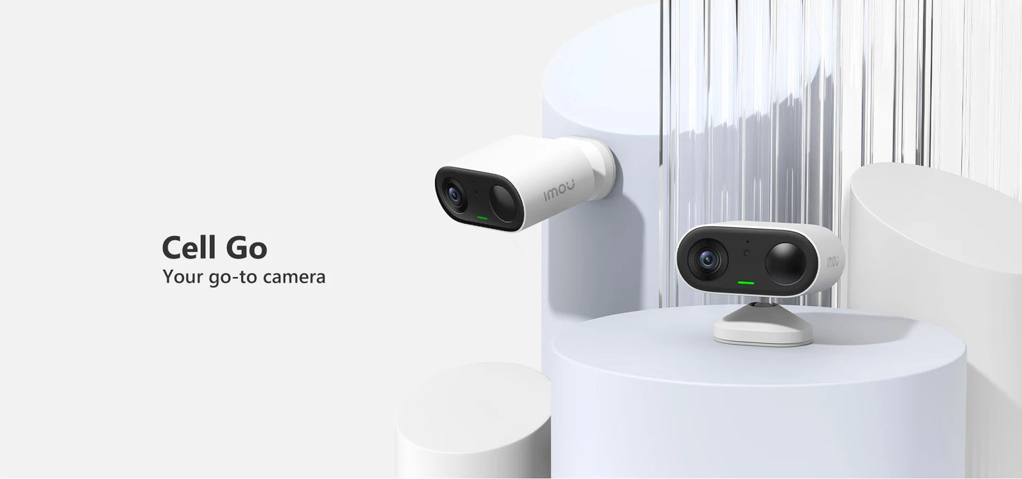 IMOU Cell Go Full Color Rechargeable Camera Wi-Fi Vlog feature Outdoor Surveillance Cameras PIR Human Detection IP65