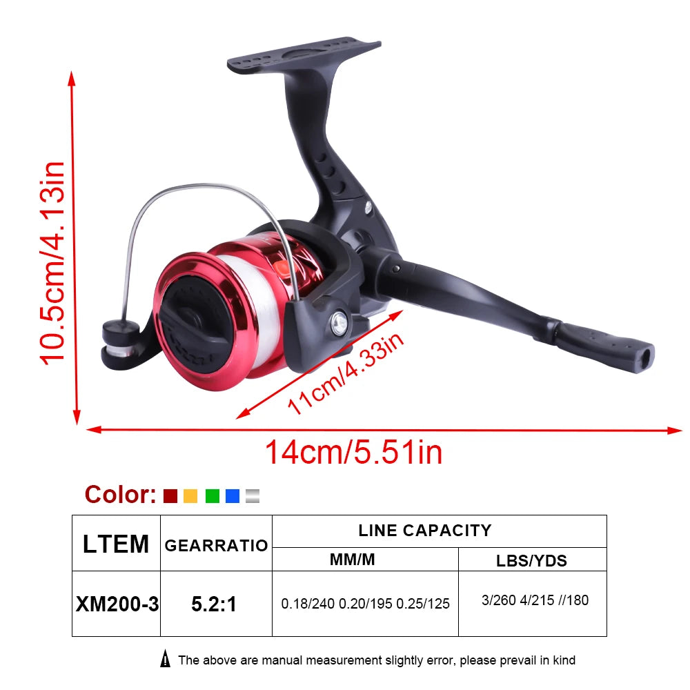 FTK 1.8/2.1m Telescopic Fishing Rod Reel Combo Full Kit Carbon Fiber Rod Pole Spinning Reel Fishing Bag Case Pesca Gear Set