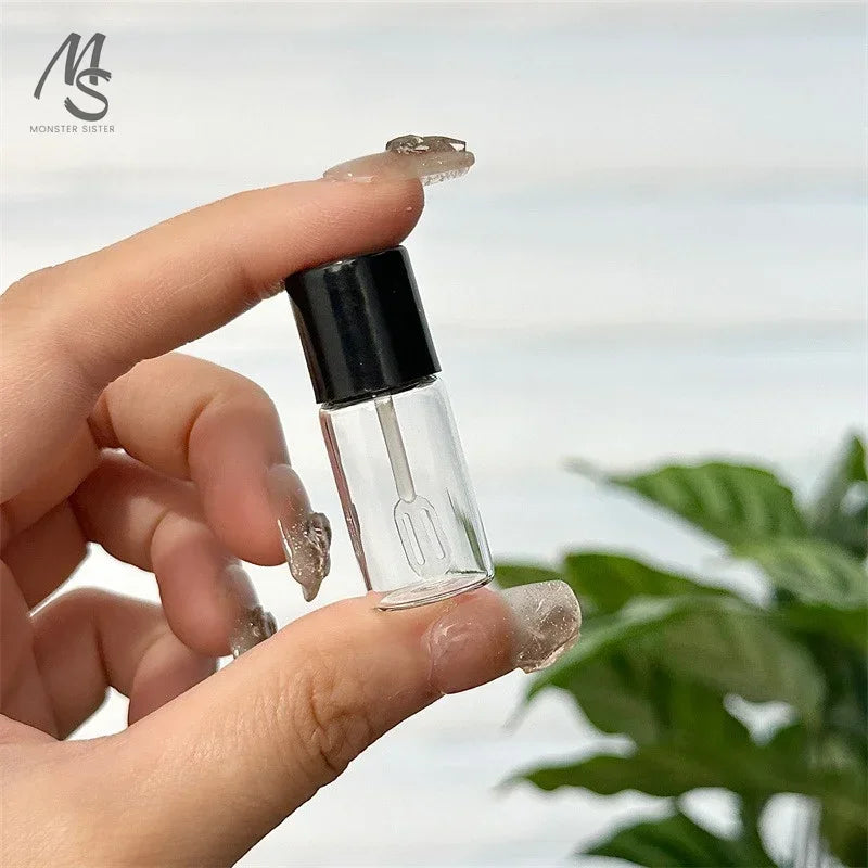 2-10Pcs 4/5ml Liquid Foundation Subpackage Bottle Thickened Glass Bottles Non Fragile Portable Travel Cosmetics Subpackage Tools