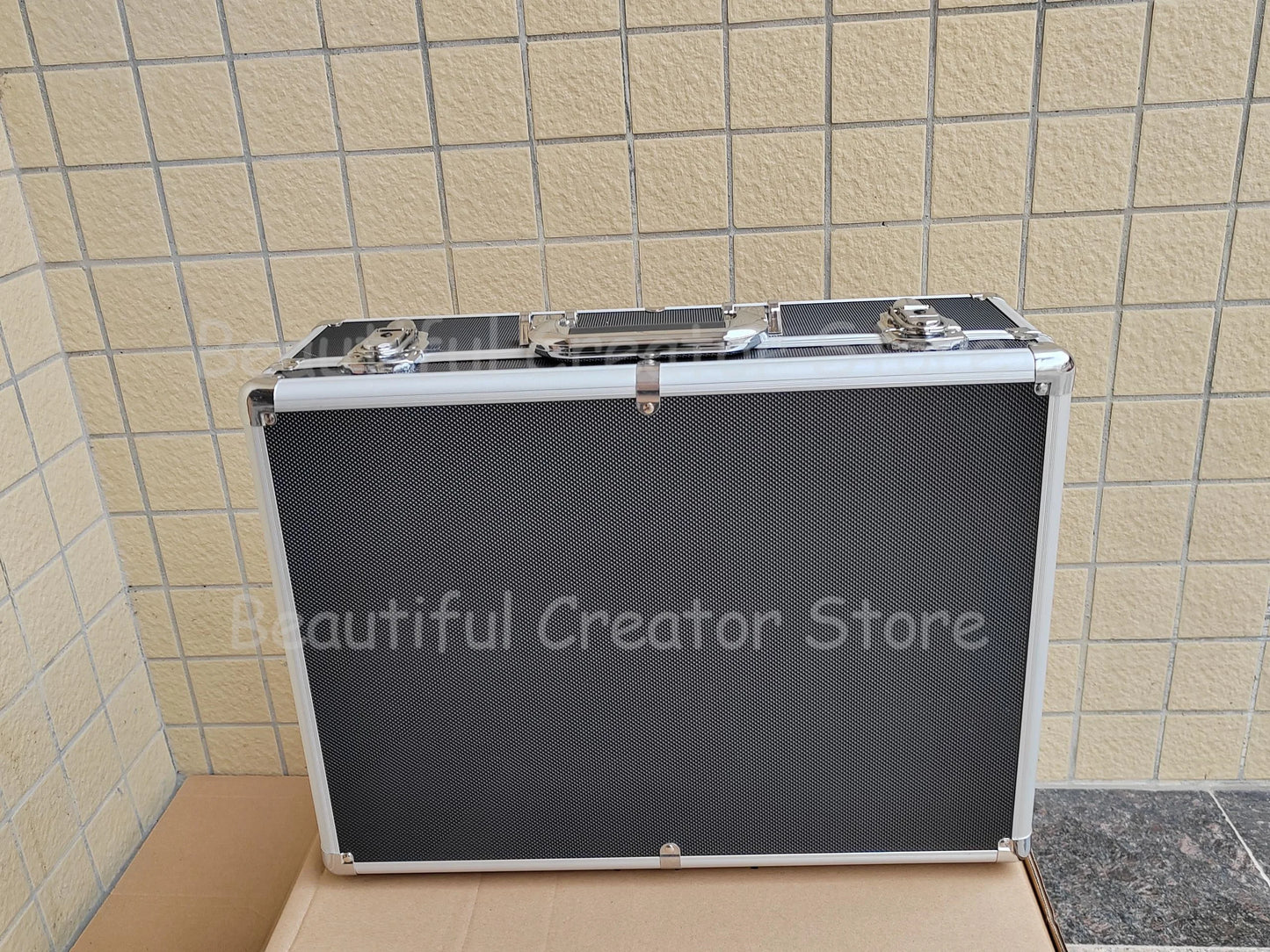 Tool Box Aluminum hard case Safety Equipment Tool Box Organizer garage Toolbox Case Storage box Portable toolbox Hard Case