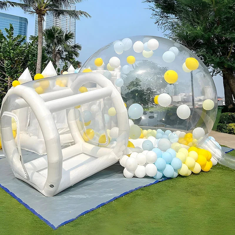 2.5M/3M/3.5M Inflatable Castle Bubble House With Blower Clear Dome Tent Wedding Party Event Photography backdrop Kids toy gift