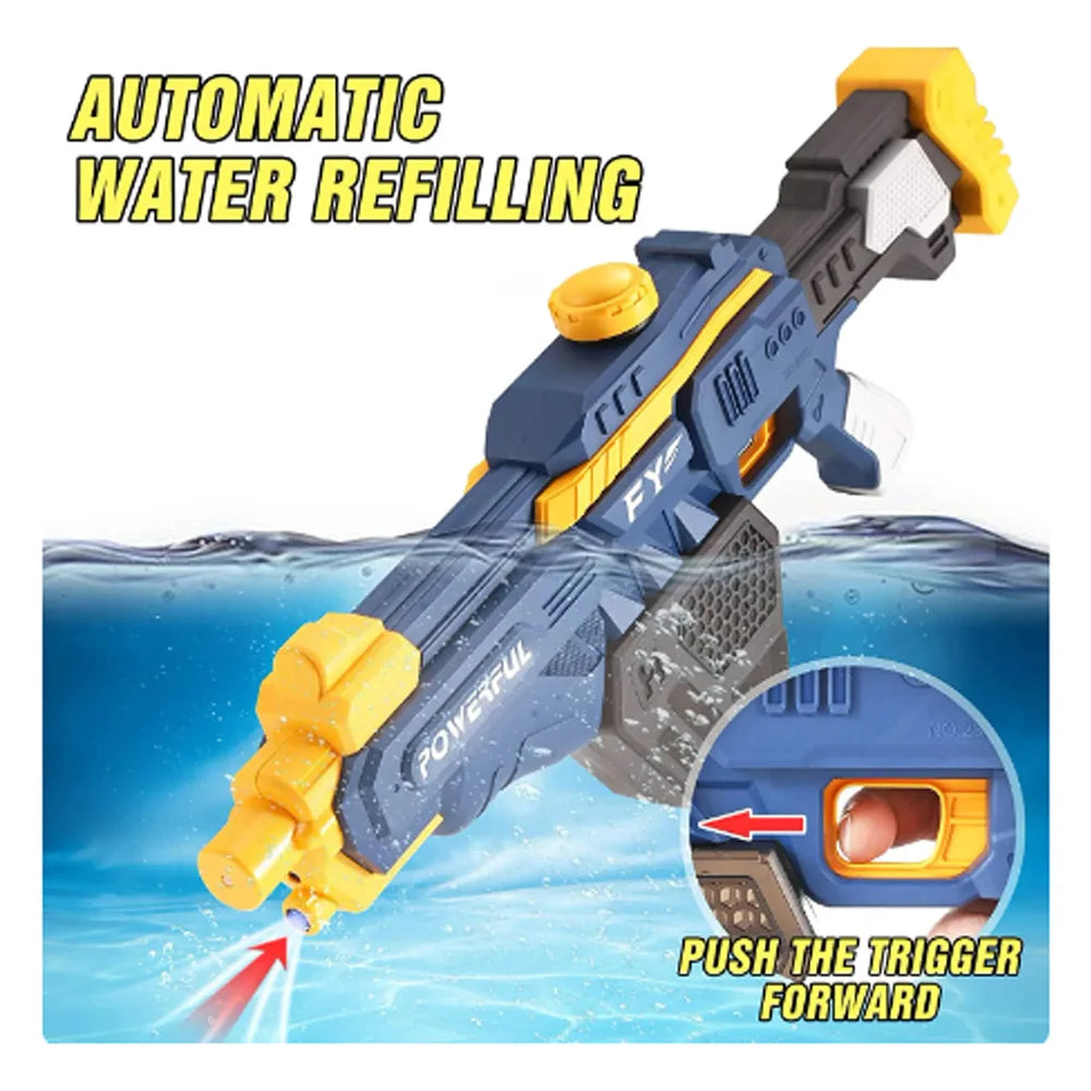 Free Shipping Electric Water Gun Powerful Water Blasters Squirt Guns Large-capacity Water Tank Summer Swimming Pool Outdoor Toy