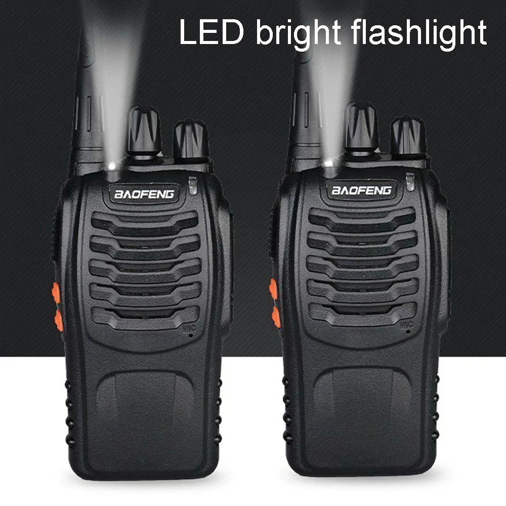 Self driving tour handheld baofeng walkie talkie BF 888 S 6 PCS or 3 pairs of long-distance two-way radios UFH 400-470MHZ