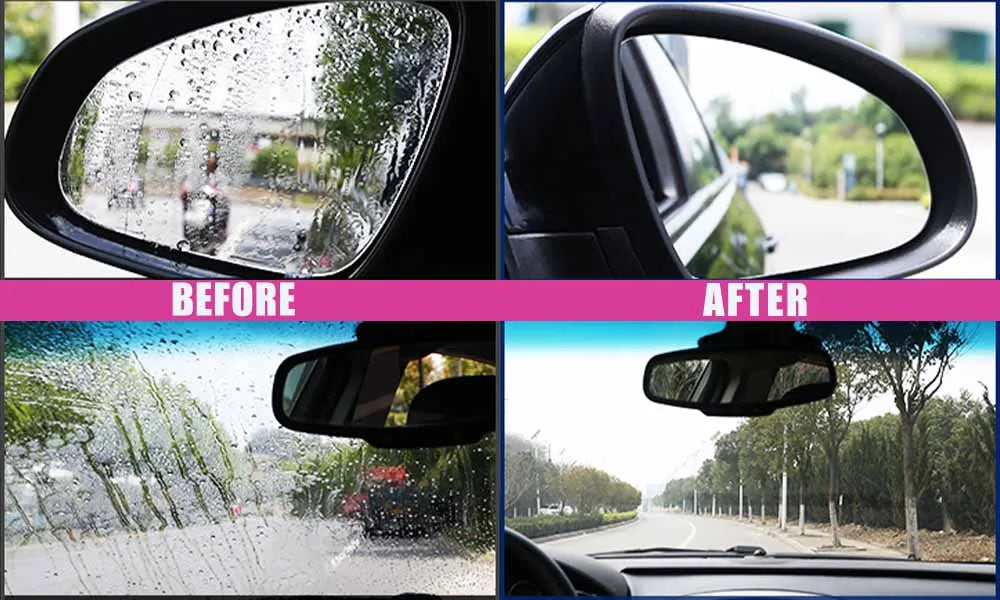 Car Glass Waterproof Coating Spray Aivc Windshield Anti-rain Hydrophobic Polish Liquid Water Repellent Car Cleaning Accessories