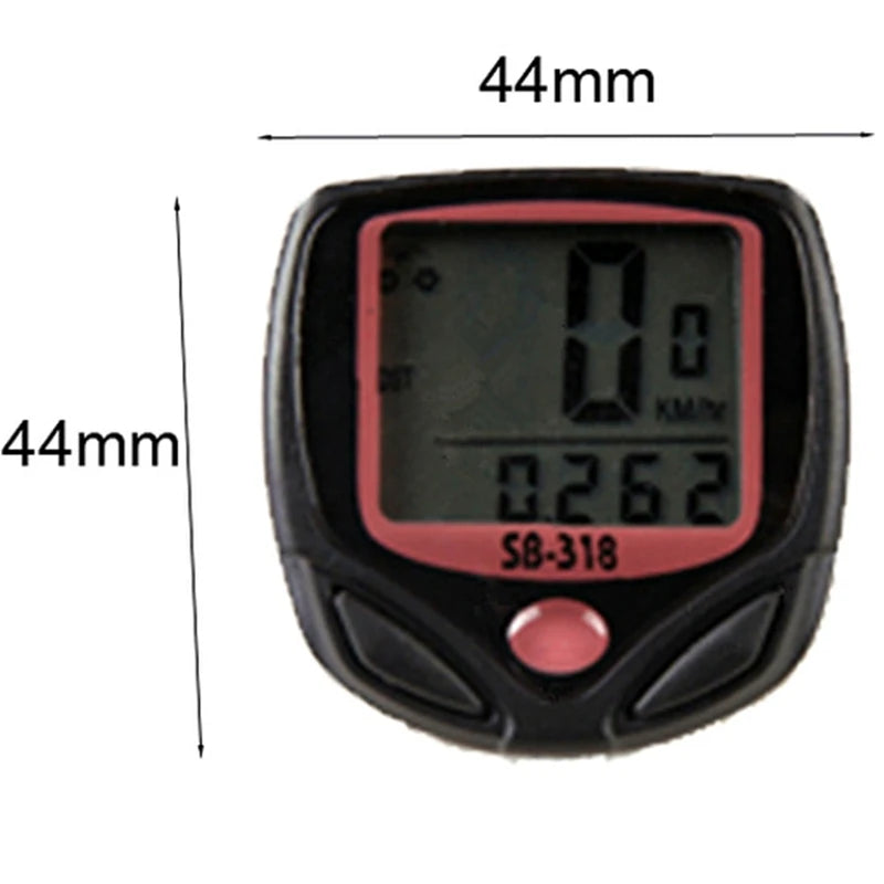 Waterproof Bike Computer Bicycle Meter Odometer Speedometer LCD Display Cycling Computer Velocimetro Wired Stopwatch